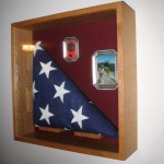 Fine wood memento frame by Robert Jarry of Austin, TX
