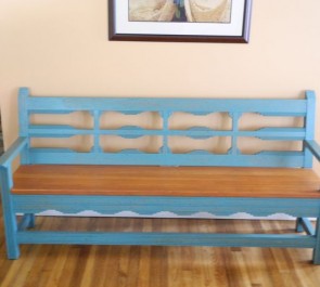 Fine hand crafted day bed by Robert Jarry