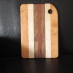 Fine wood cutting board by Robert Jarry of Austin, TX
